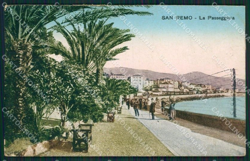 Imperia Sanremo PIEGHINA Cartolina ZG2518 – fronte