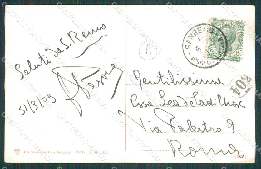 Imperia Sanremo Cartolina ZG2522 – retro