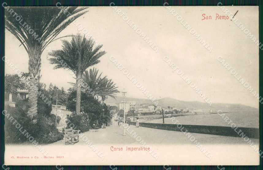 Imperia Sanremo Cartolina ZG2524 – fronte