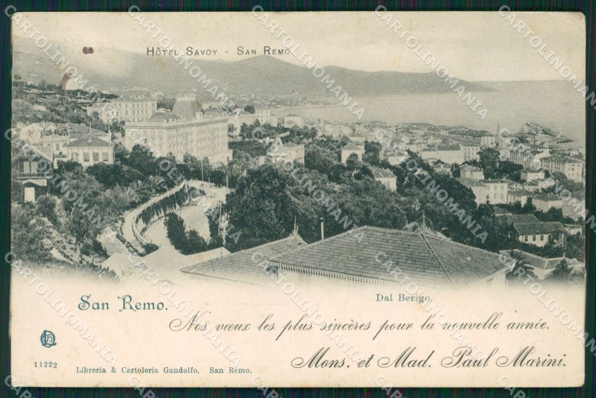 Imperia Sanremo Berigo PIEGHINA Cartolina ZG2525 – fronte