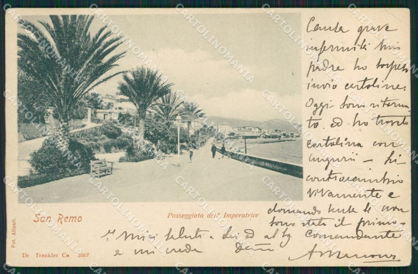 Imperia Sanremo Cartolina ZG2545 – fronte