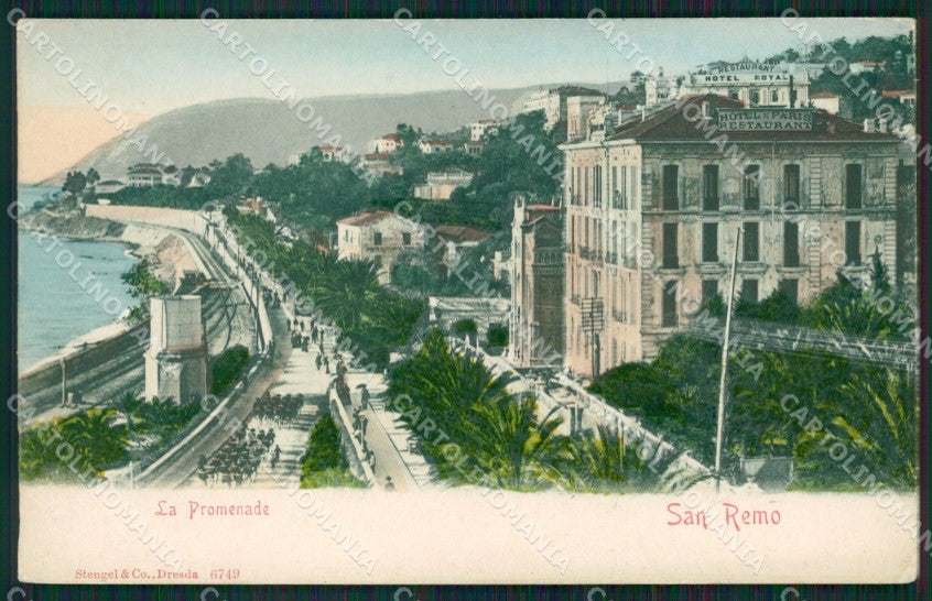Imperia Sanremo Cartolina ZG2546 – fronte