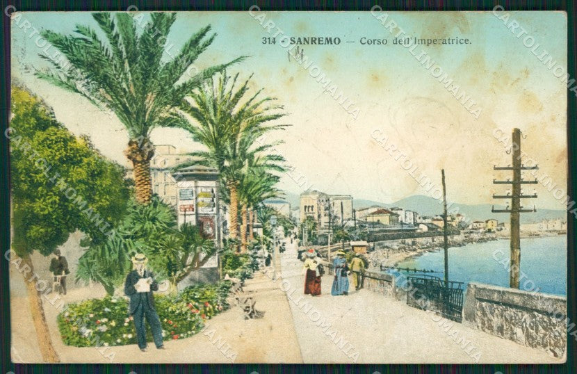 Imperia Sanremo ABRASA Cartolina ZG2550 – fronte