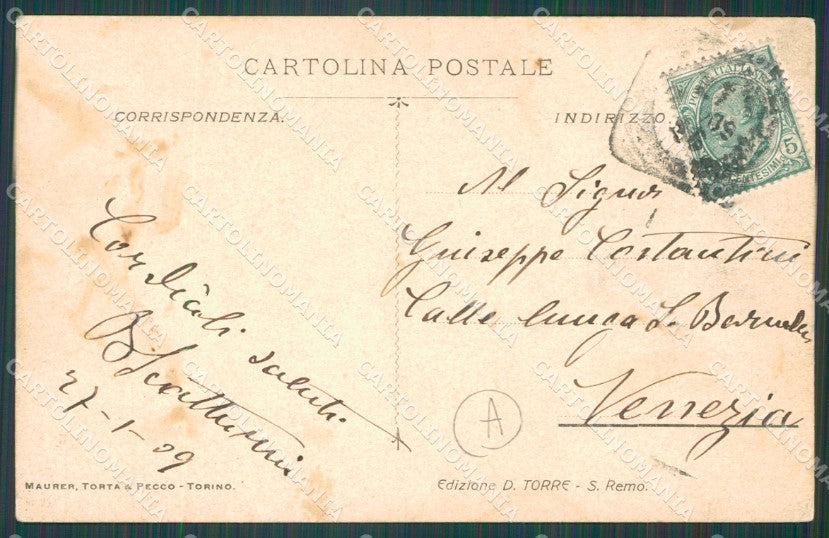 Imperia Sanremo ABRASA Cartolina ZG2550 – retro