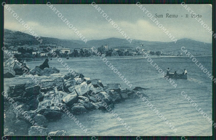Imperia Sanremo Barca Cartolina ZG2551 – fronte