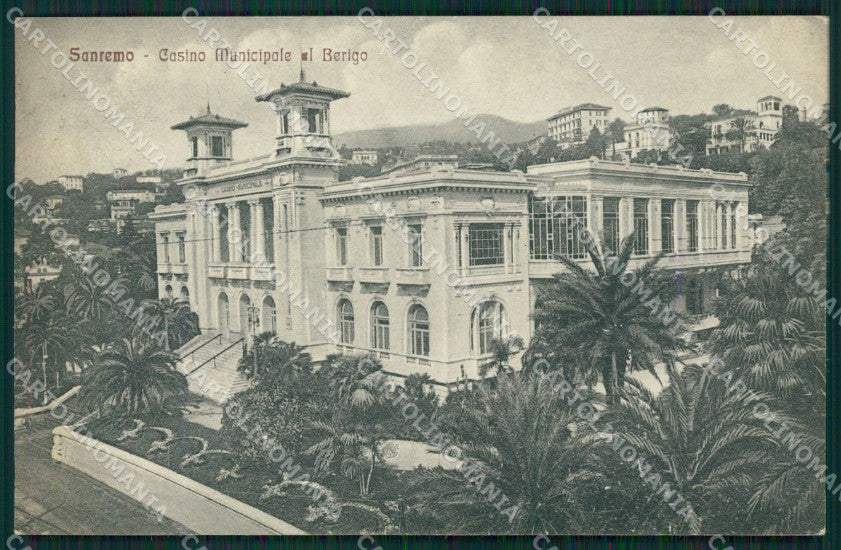 Imperia Sanremo Casinò Municipale Cartolina ZG2558 – fronte