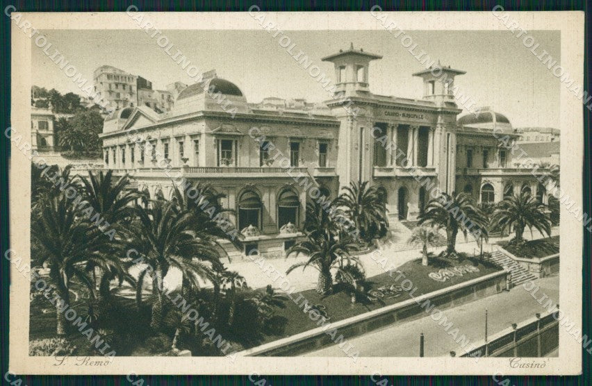 Imperia Sanremo Casinò Municipale Cartolina ZG2562 – fronte