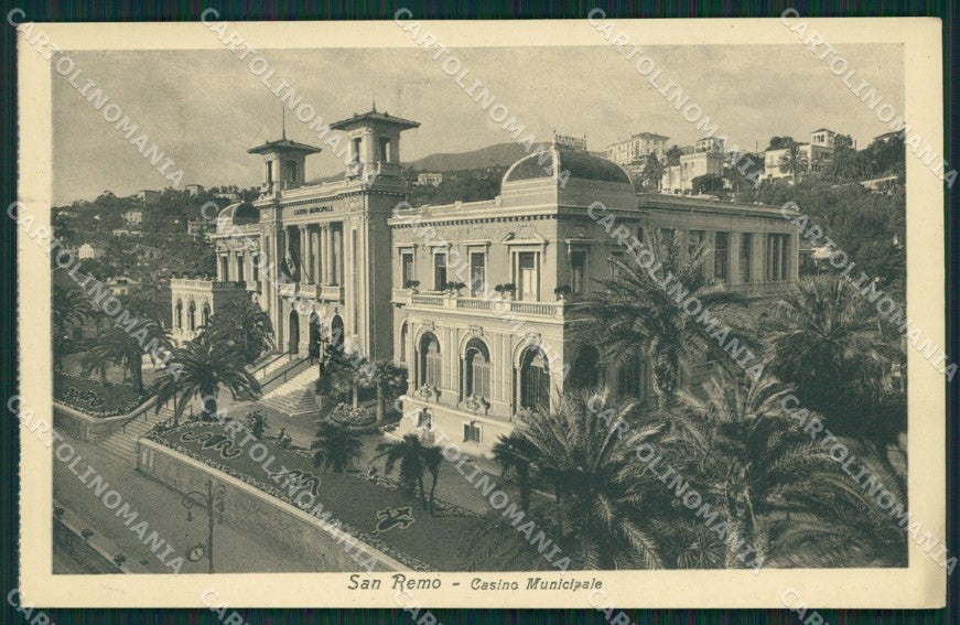 Imperia Sanremo Casinò Municipale Cartolina ZG2563 – fronte