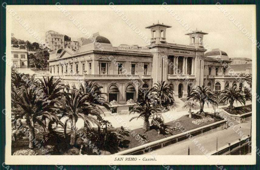 Imperia Sanremo Casinò Municipale Foto Cartolina ZG2568 – fronte