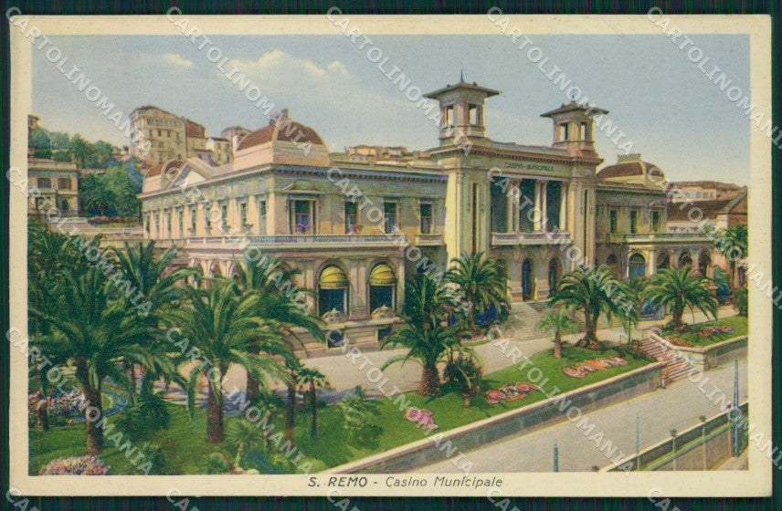 Imperia Sanremo Casinò Municipale PIEGHE Cartolina ZG2569 – fronte