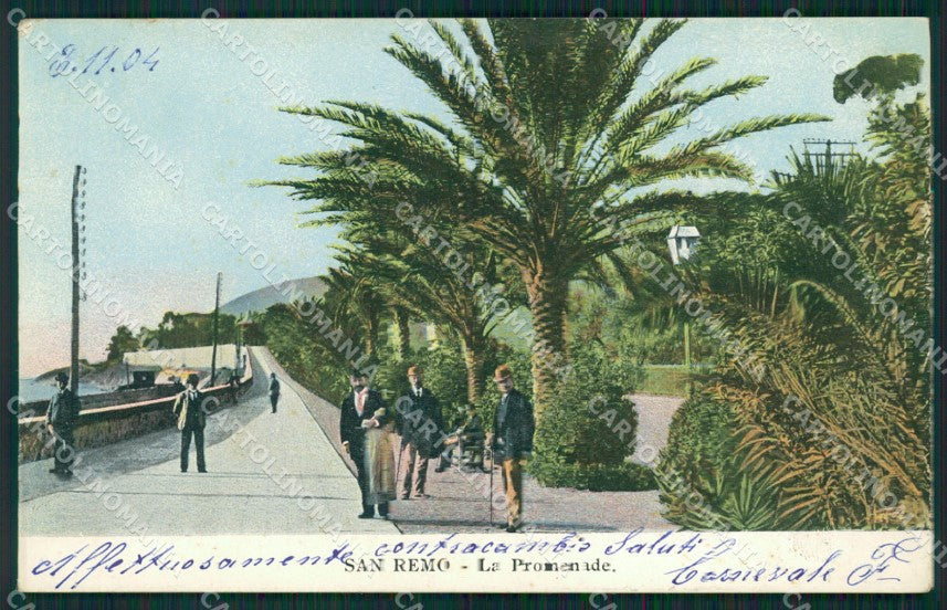 Imperia Sanremo Cartolina ZG2575 – fronte