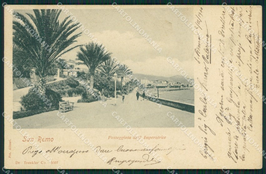 Imperia Sanremo Cartolina ZG2587 – fronte