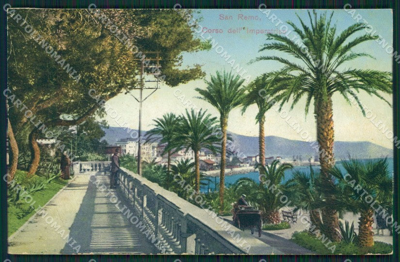Imperia Sanremo PIEGHINE Cartolina ZG2596 – fronte