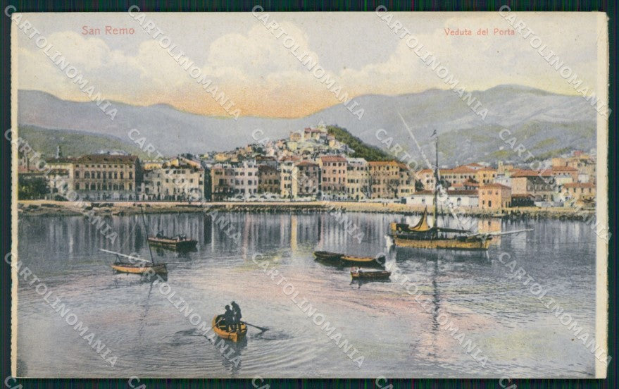 Imperia Sanremo Barche Cartolina ZG2599 – fronte