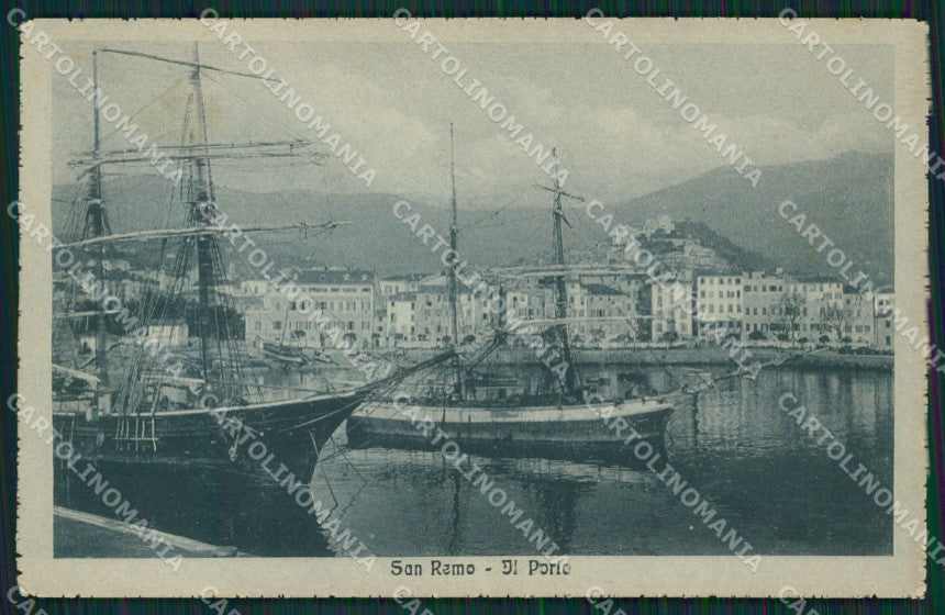 Imperia Sanremo Barche Cartolina ZG2611 – fronte