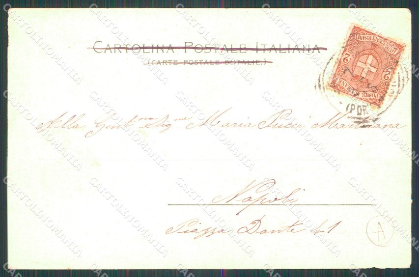 Imperia Sanremo Borgo Pescio Cartolina ZG2624 – retro