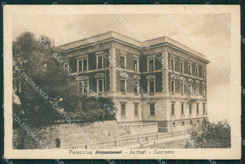 Imperia Sanremo PIEGA Cartolina ZG2627 – fronte