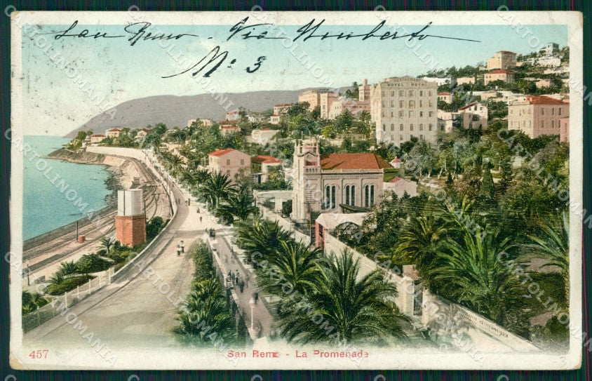 Imperia Sanremo ABRASA Cartolina ZG2636 – fronte