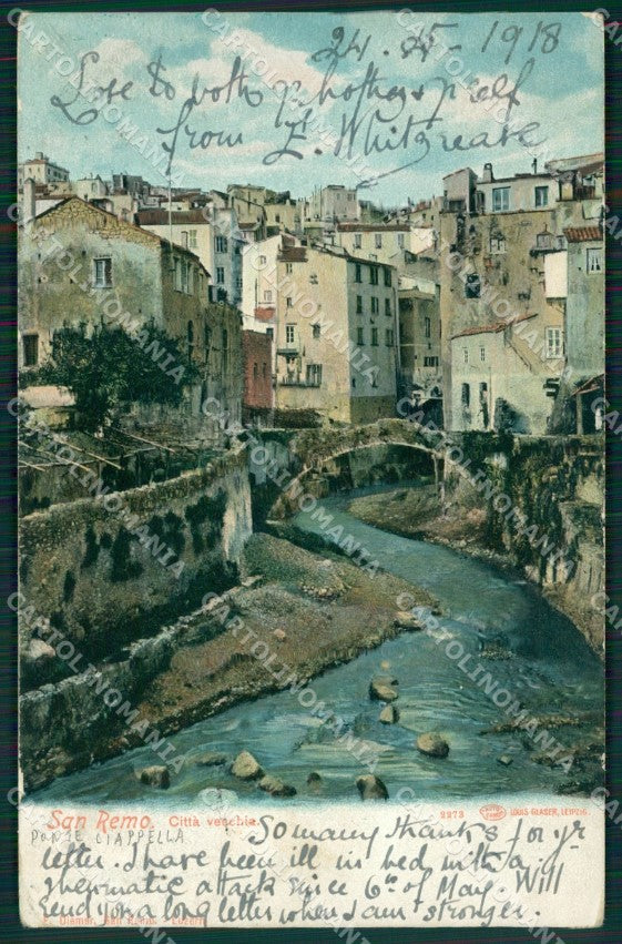 Imperia Sanremo Cartolina ZG2637 – fronte