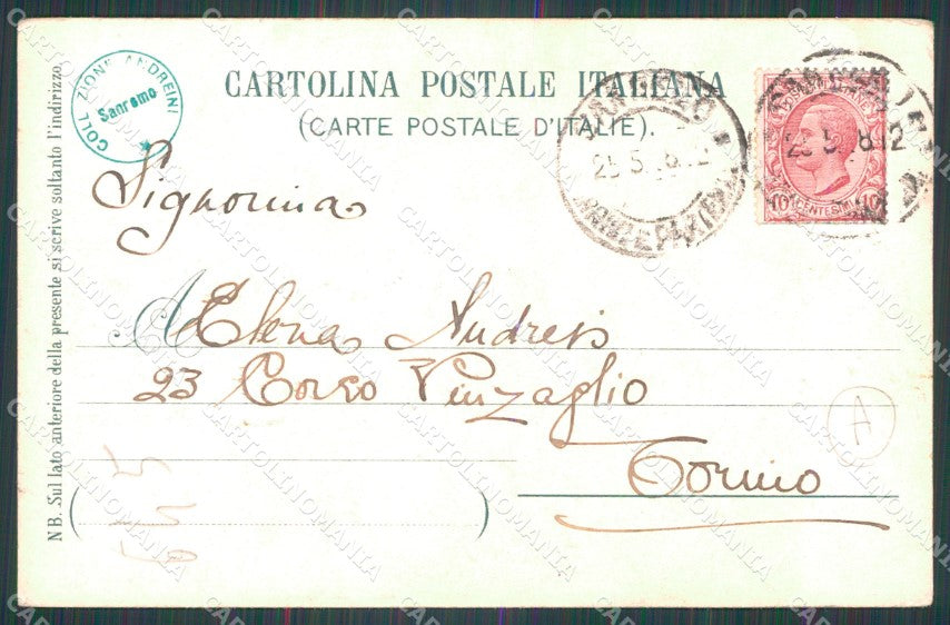 Imperia Sanremo Cartolina ZG2637 – retro