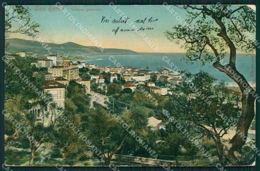 Imperia Sanremo PIEGA Cartolina ZG2645 – fronte