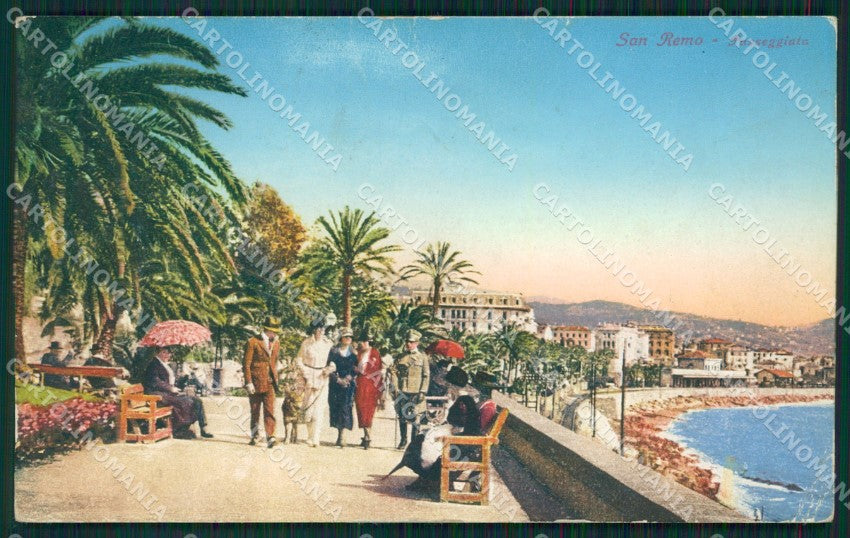 Imperia Sanremo PIEGHINE Cartolina ZG2647 – fronte