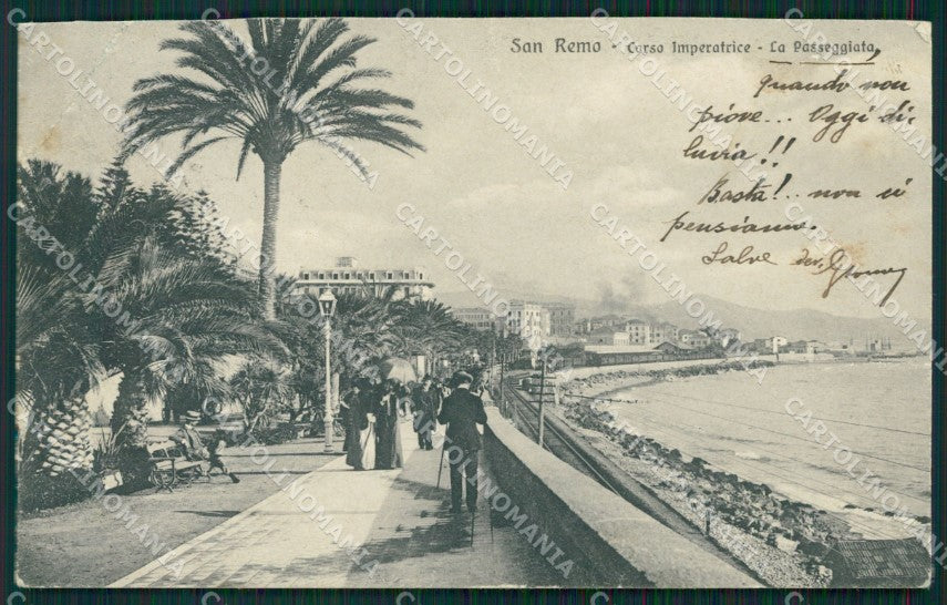 Imperia Sanremo ABRASA Cartolina ZG2648 – fronte