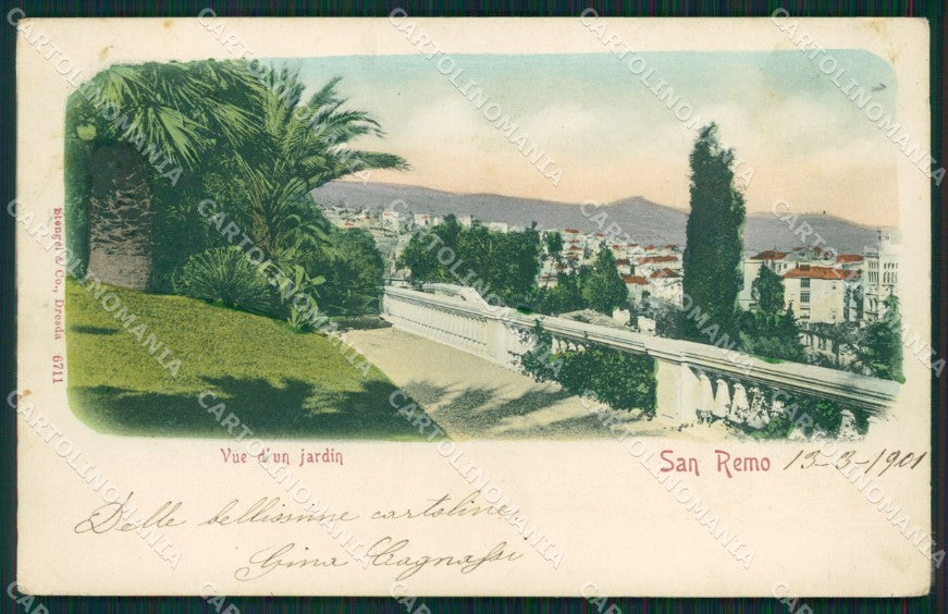Imperia Sanremo Cartolina ZG2650 – fronte