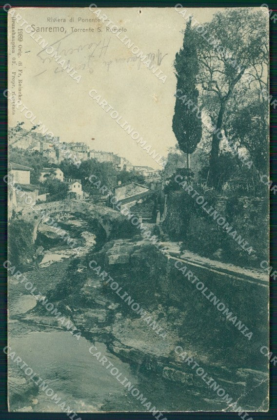Imperia Sanremo PIEGA FORI Cartolina ZG2651 – fronte