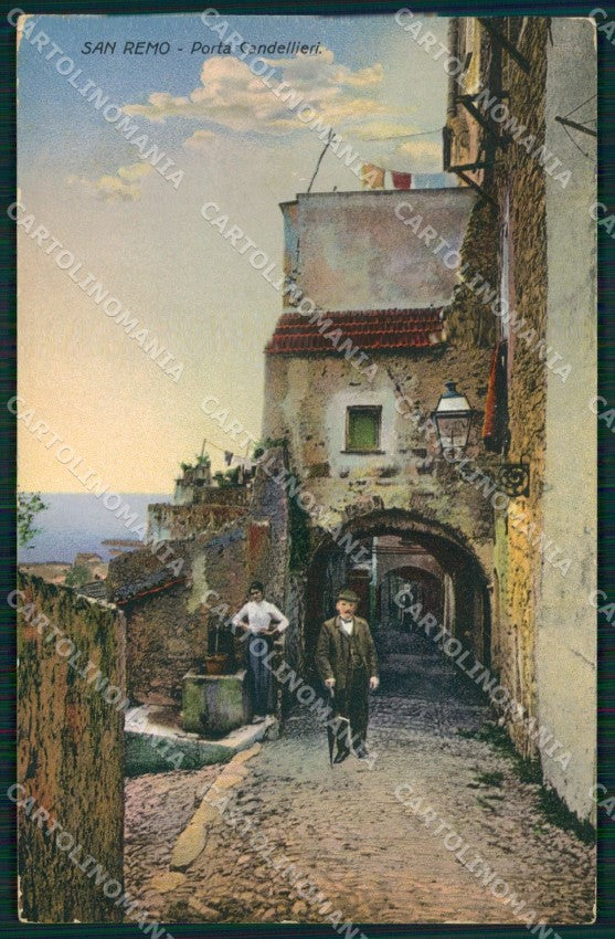 Imperia Sanremo Porta Candelieri  Cartolina ZG2654 – fronte