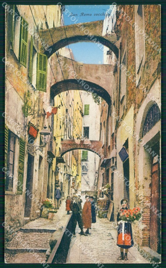Imperia Sanremo Città Vecchia Cartolina ZG2657 – fronte