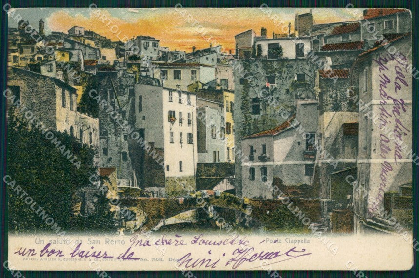 Imperia Sanremo Cartolina ZG2661 – fronte
