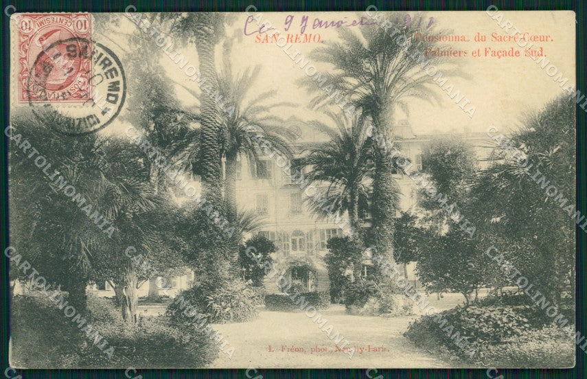 Imperia Sanremo Pensionato Sacro Cuore Cartolina ZG2666 – fronte