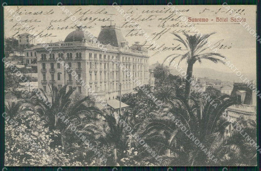 Imperia Sanremo PIEGA Cartolina ZG2672 – fronte