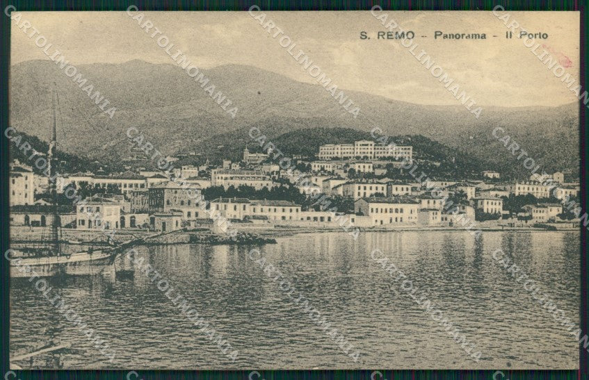 Imperia Sanremo Barca Cartolina ZG2679 – fronte
