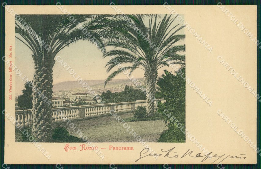 Imperia Sanremo Cartolina ZG2682 – fronte