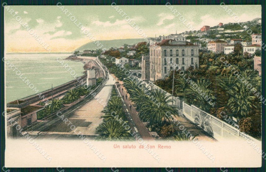 Imperia Sanremo Cartolina ZG2685 – fronte
