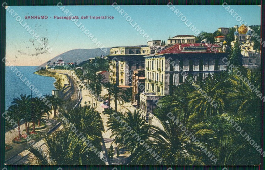 Imperia Sanremo Cartolina ZG2690 – fronte