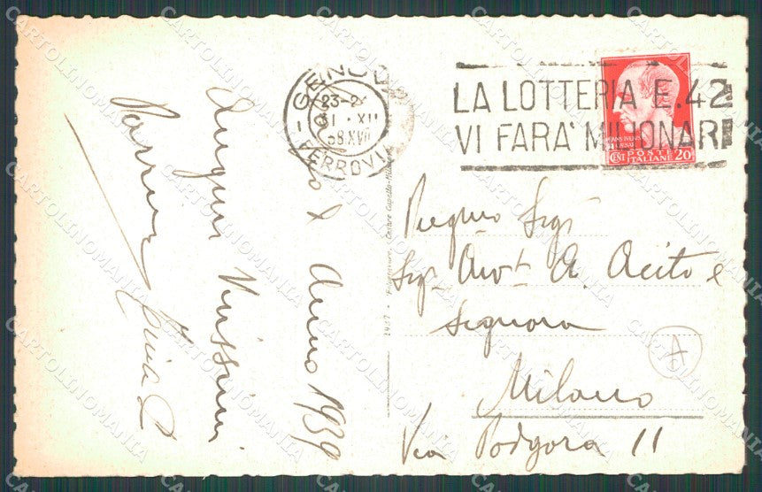 Imperia Sanremo Cartolina ZG2697 – retro