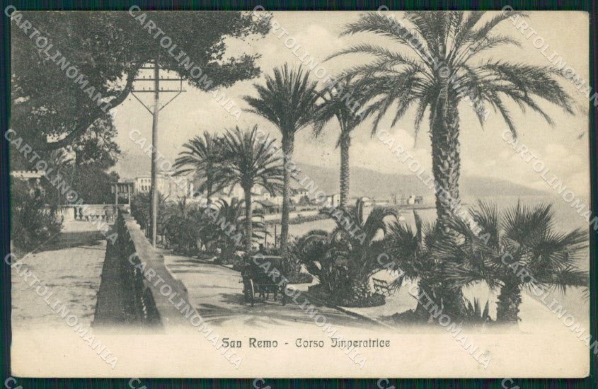 Imperia Sanremo Carrozza Cartolina ZG2699 – fronte