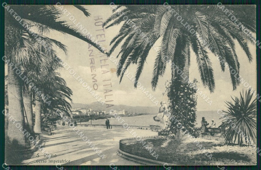 Imperia Sanremo PIEGA Cartolina ZG2701 – fronte