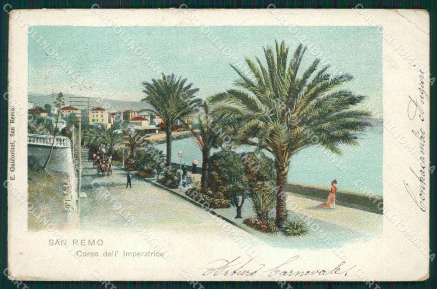 Imperia Sanremo STRAPPINO Cartolina ZG2704 – fronte