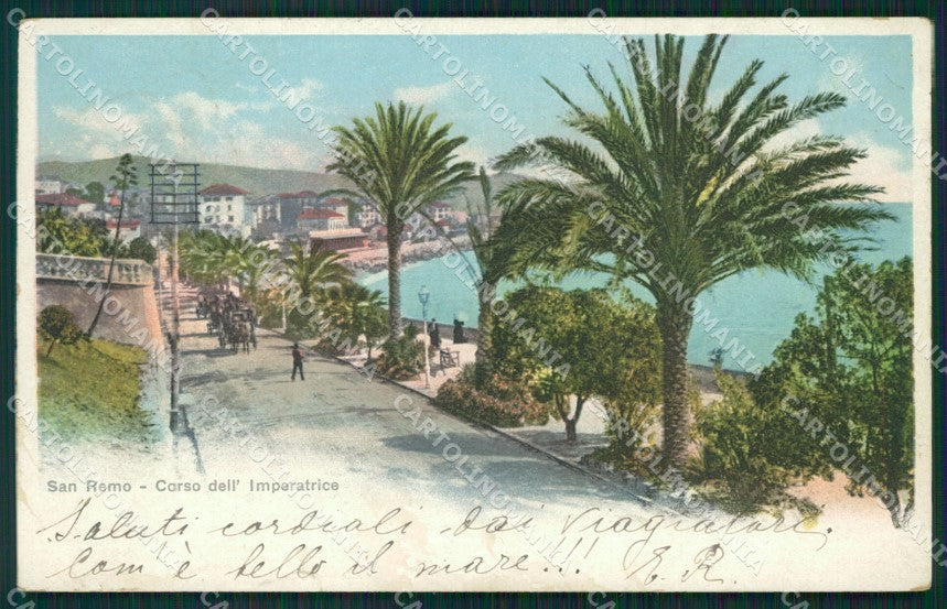Imperia Sanremo Cartolina ZG2705 – fronte