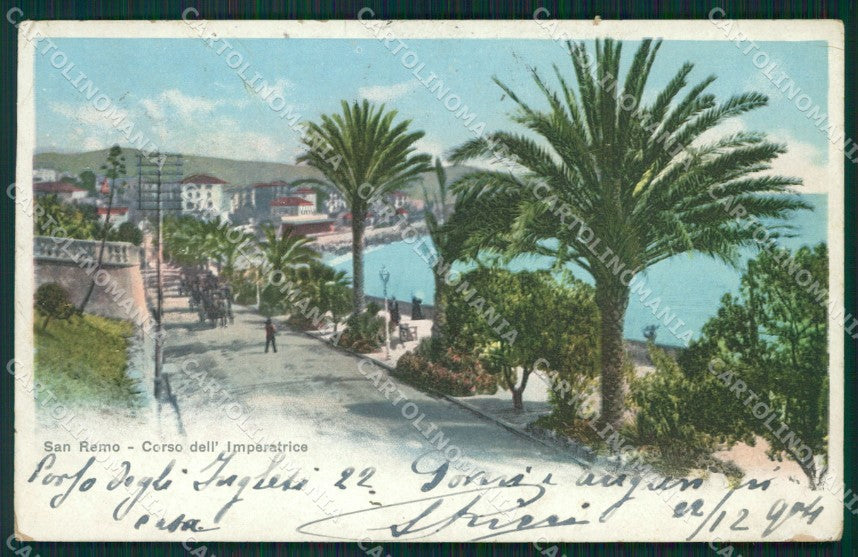 Imperia Sanremo Cartolina ZG2706 – fronte