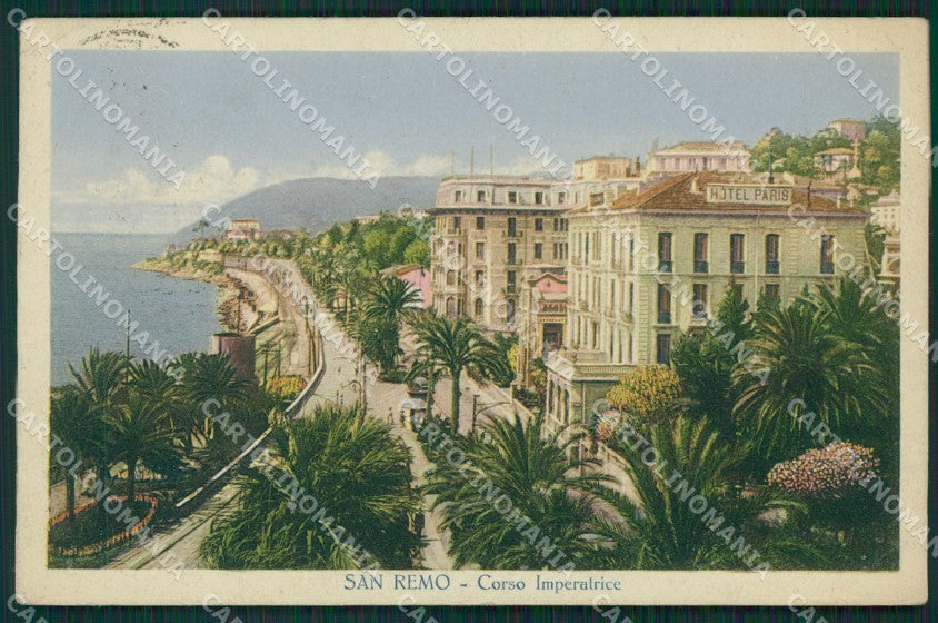 Imperia Sanremo Cartolina ZG2707 – fronte