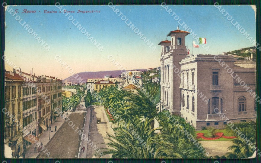 Imperia Sanremo Casinò Municipale ABRASA Cartolina ZG2714 – fronte