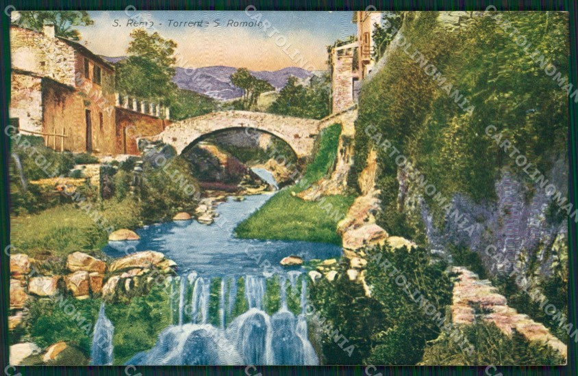 Imperia Sanremo Torrente San Romolo Cartolina ZG2715 – fronte
