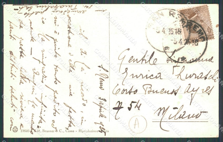 Imperia Sanremo Chiesa Russa Cartolina ZG2721 – retro