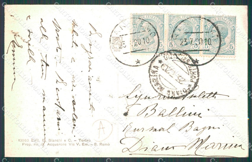 Imperia Sanremo Chiesa Russa Cartolina ZG2723 – retro