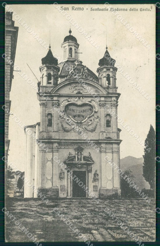 Imperia Sanremo Santuario Madonna della Costa Cartolina ZG2724 – fronte